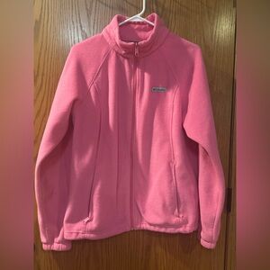 Columbia Coral Pink Fleece Jacket